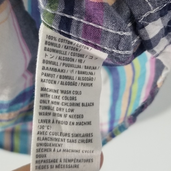 Hollister Flannel Long Sleeved Collared Shirt. Size XS. Dual Front Pockets. - Picture 6 of 6